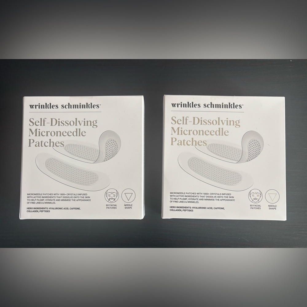 Self-Dissolving Microneedle Patches - White
